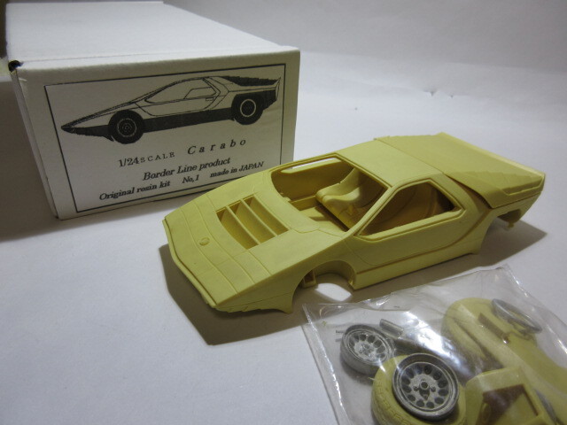 Border Line product No.1 1/24 Alpha Romeo kalabo Bertone resin kit ALFAROMEO CARABO BERTONE