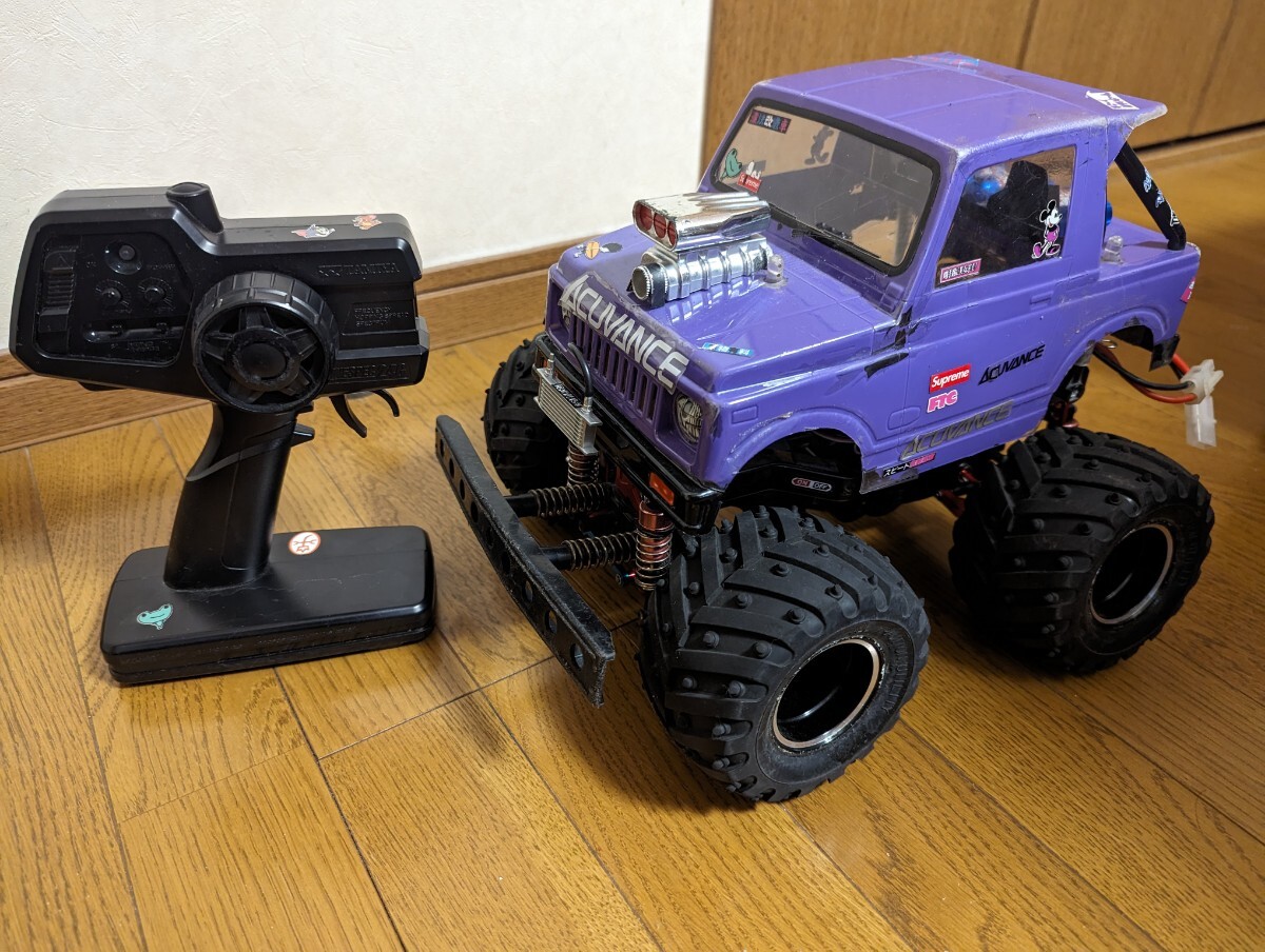 タミヤ　ワイルドウイリー2 XB WR-02 ジムニー フルセット　改造品　部品多数　部品取りジャンク　TAMIYA_画像1