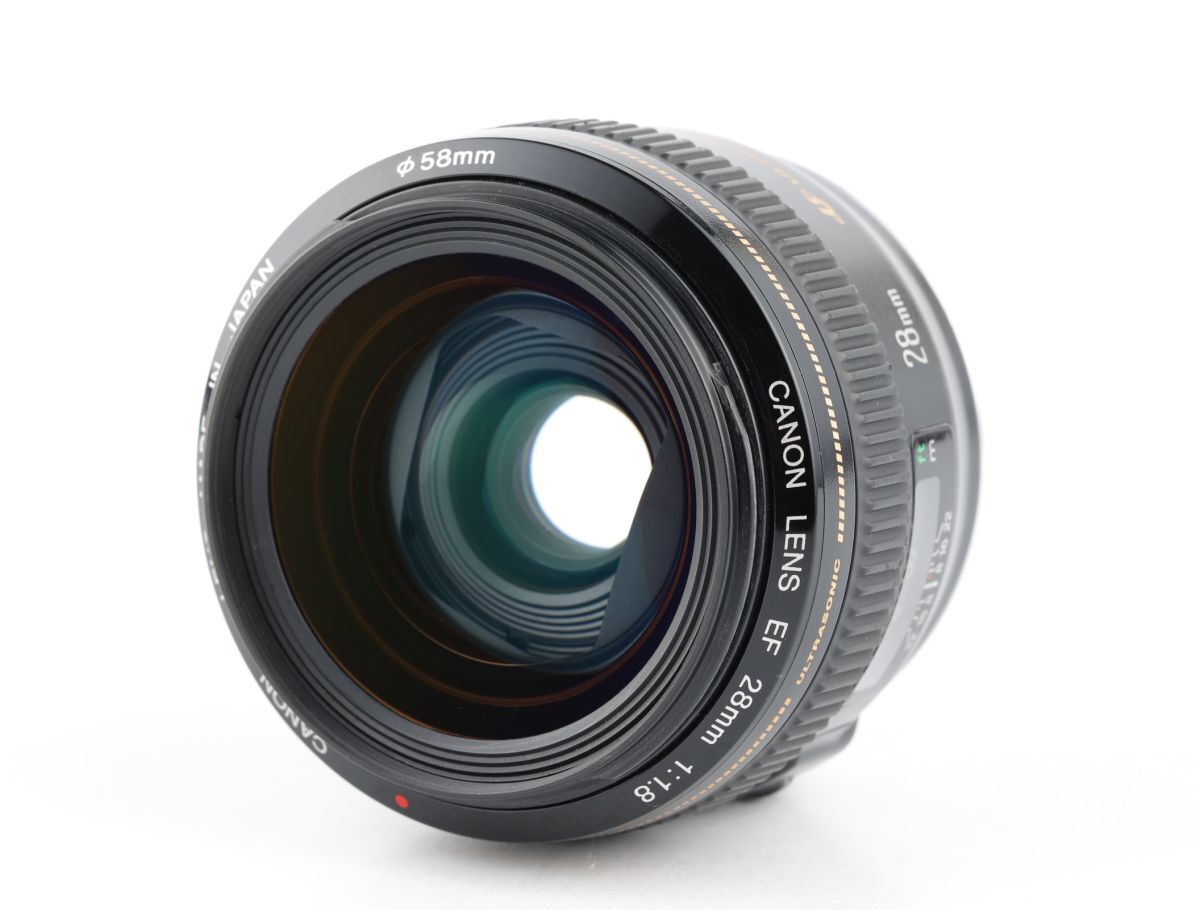 05641cmrk Canon EF 28mm F1.8 USM 単焦点 中望遠 大口径レンズ EFマウント_画像7