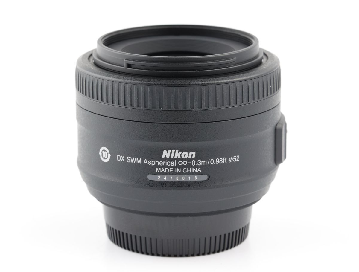 05808cmrk Nikon AF-S DX NIKKOR 35mm F1.8G 単焦点 標準レンズ Fマウント_画像3