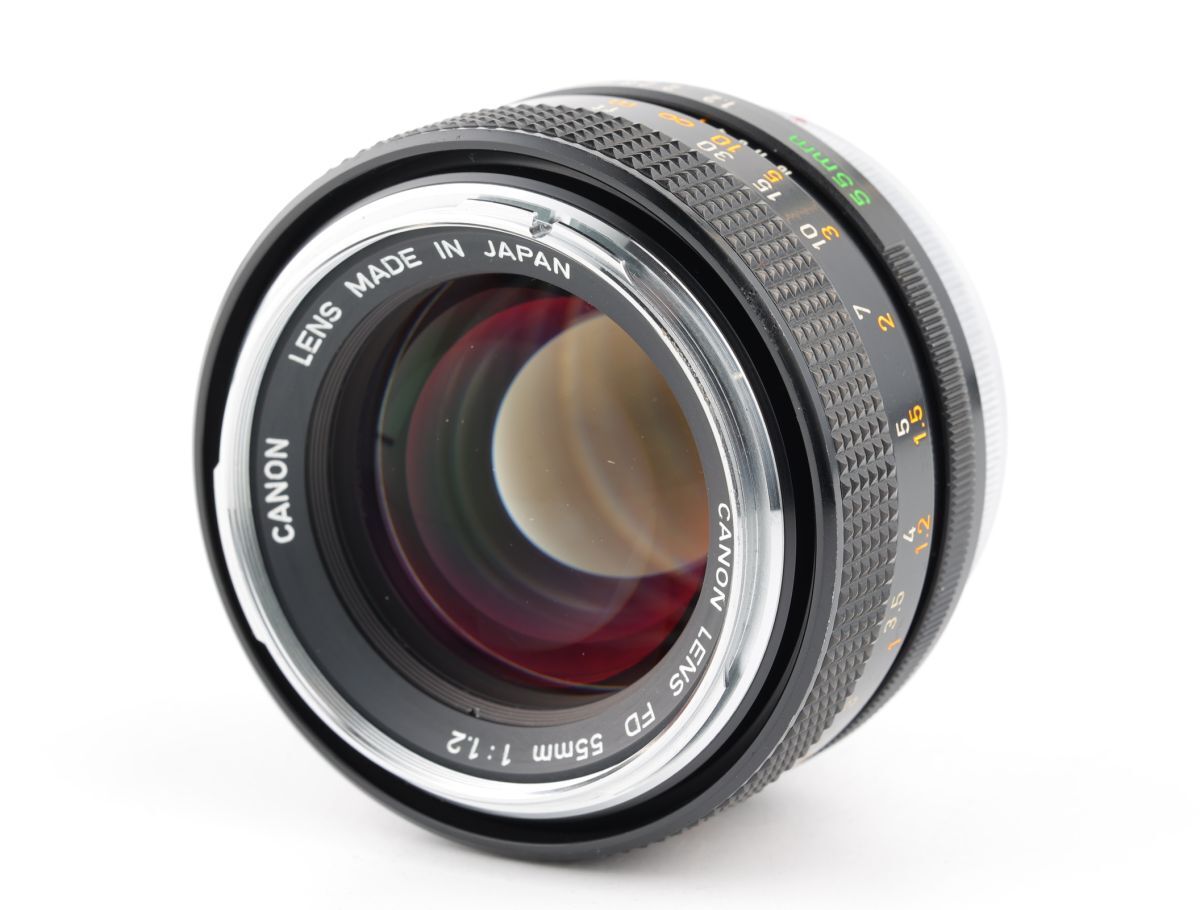 05834cmrk Canon FD 55mm F1.2 S.S.C 単焦点 標準 大口径レンズ キヤノン FDマウント_画像8