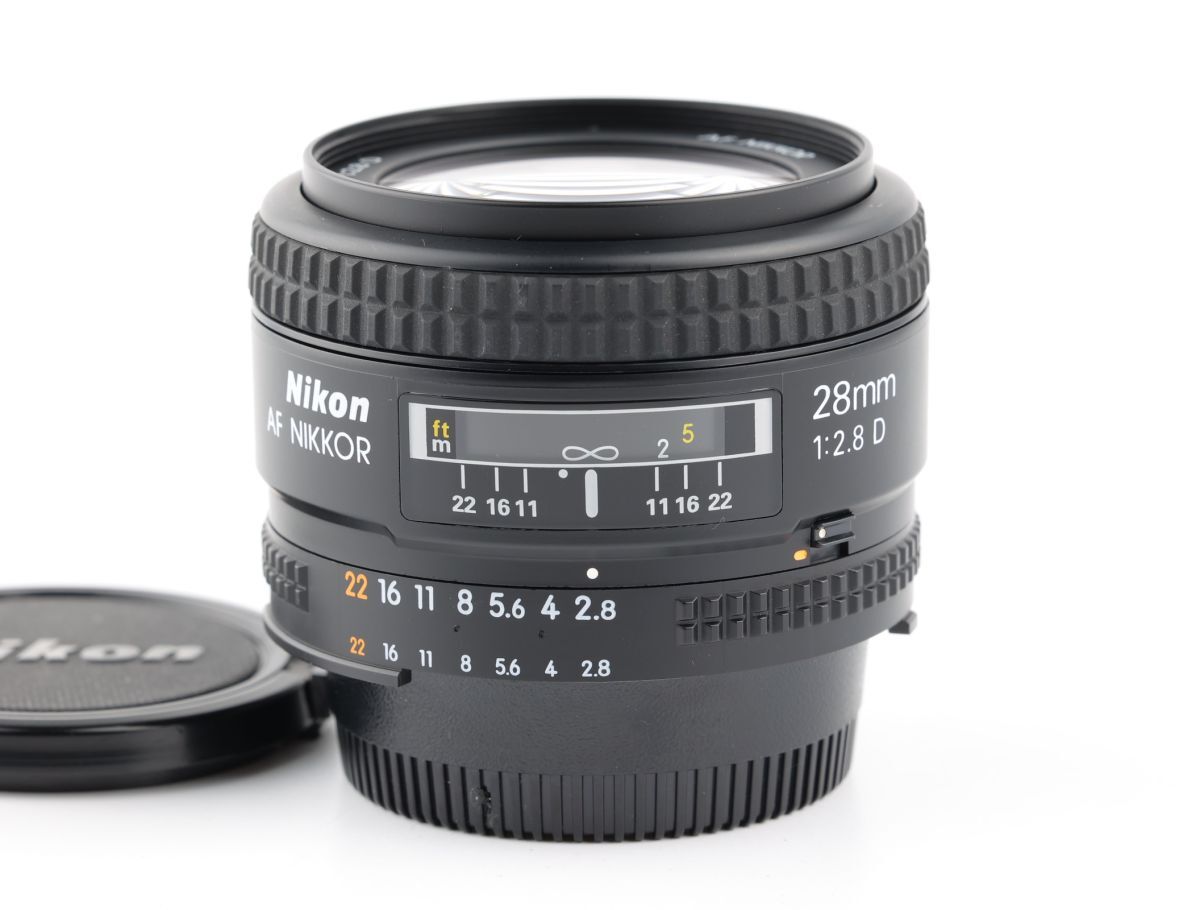 05948cmrk Nikon AF NIKKOR 28mm F2.8D 単焦点 広角レンズ Fマウント_画像1