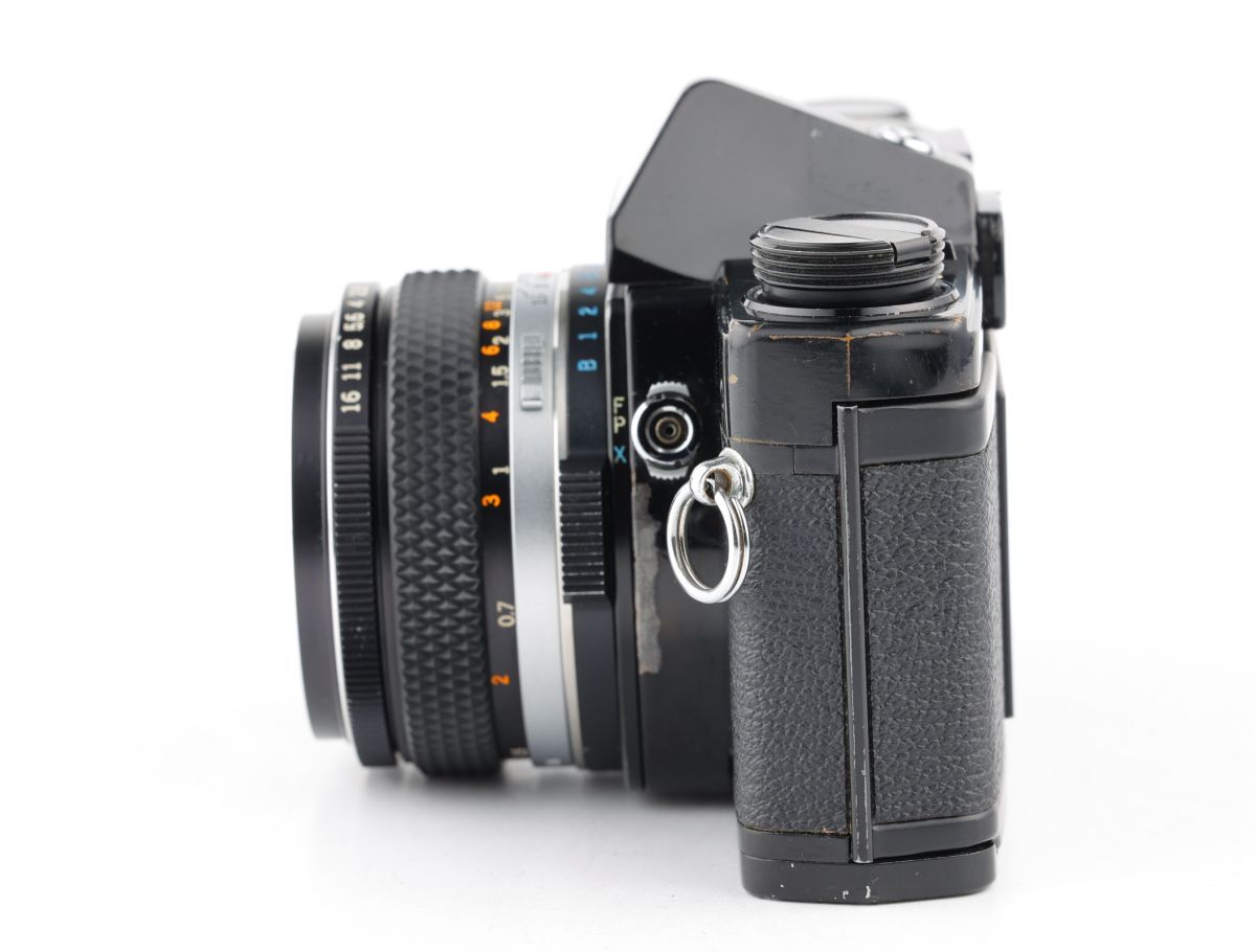 06049cmrk OLYMPUS OM-1 ＋ F.ZUIKO AUTO-S 50mm F1.8 標準レンズ MF一眼レフカメラ_画像2