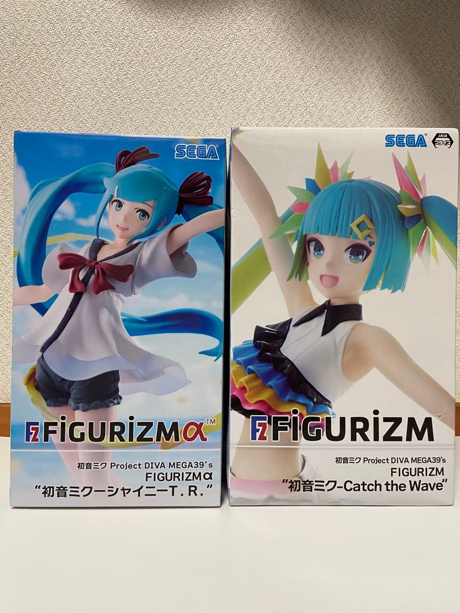 初音ミクProjectDIVA MEGA39's FIGURIZM“ フィギュア2個セット