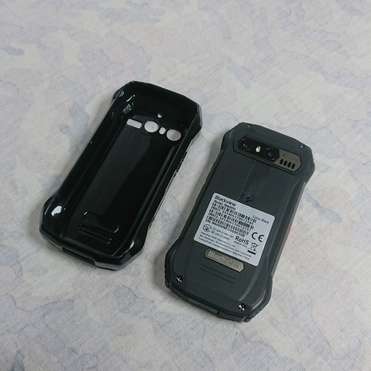 8500円 Blackview N6000 コンパクトタフネススマホ 三点セット 8500円 Blackview N6000 コンパクトタフネススマホ 三点セット