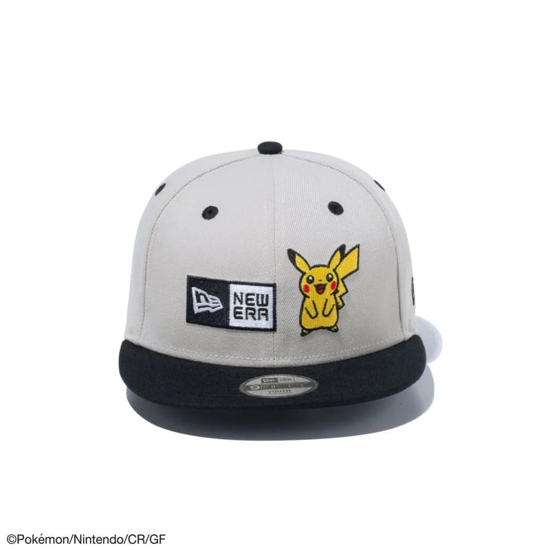 NEWERA ニューエラ ポケモン コラボ キッズ キャップ CAP 帽子 9FIFTY ピカチュウ キャラクター グッズ ユニセックス 子供用 ストーン_画像2