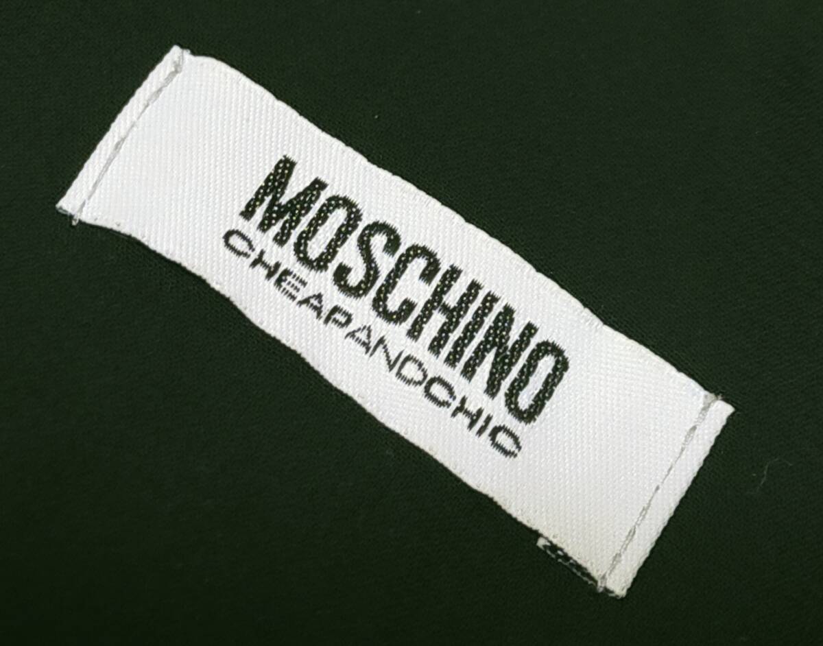 美品☆MOSCHINO モスキーノ ワンピース ノースリーブ_画像3