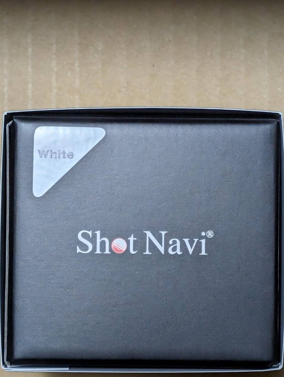 【保証期間2年／送料込】ShotNavi Evolve PRO Touch ショットナビ エボルブ プロ タッチ 腕時計型 GPSゴルフナビ ゴルフ距離計 ホワイト_画像5