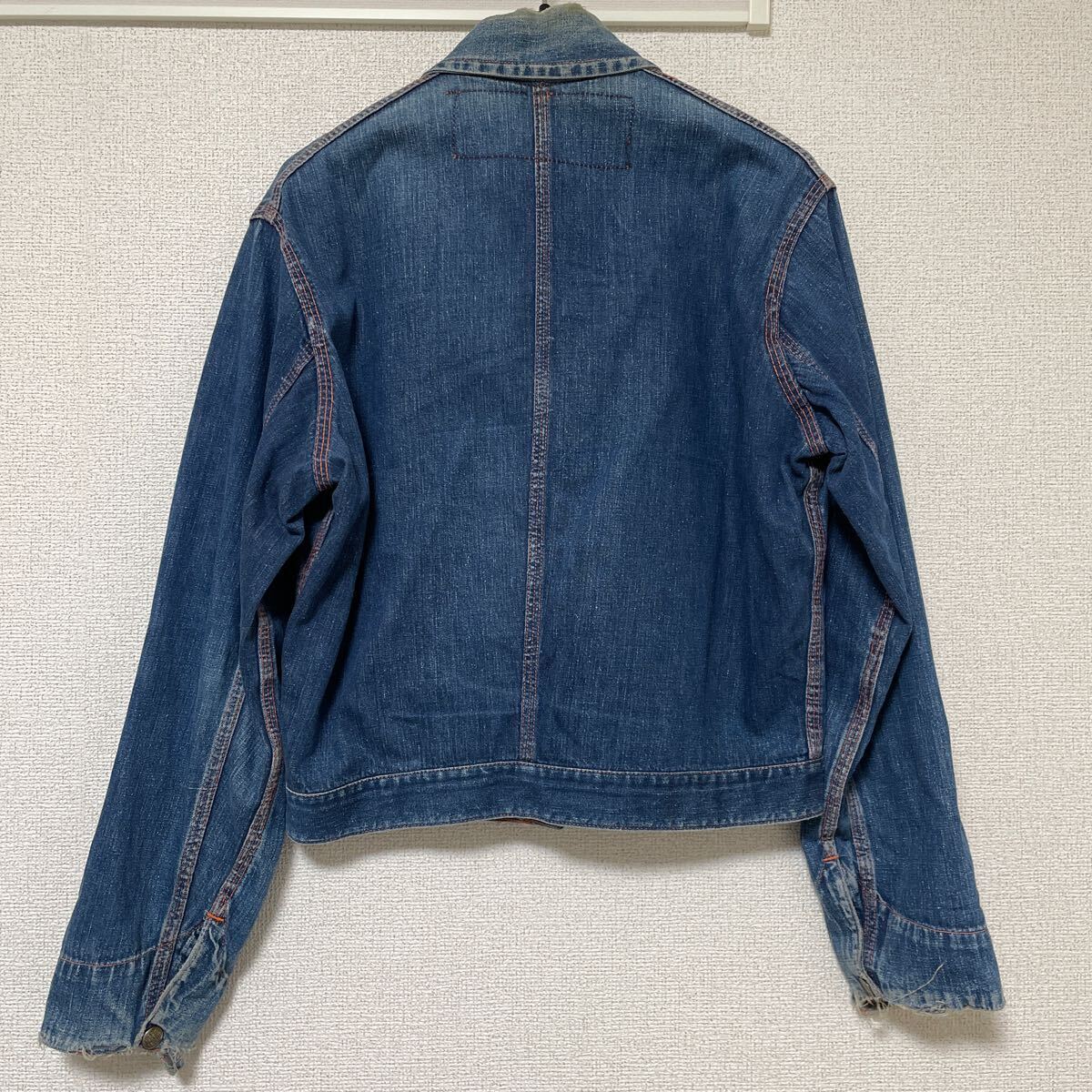 40s Denim Jacket 変形ポケット_画像2