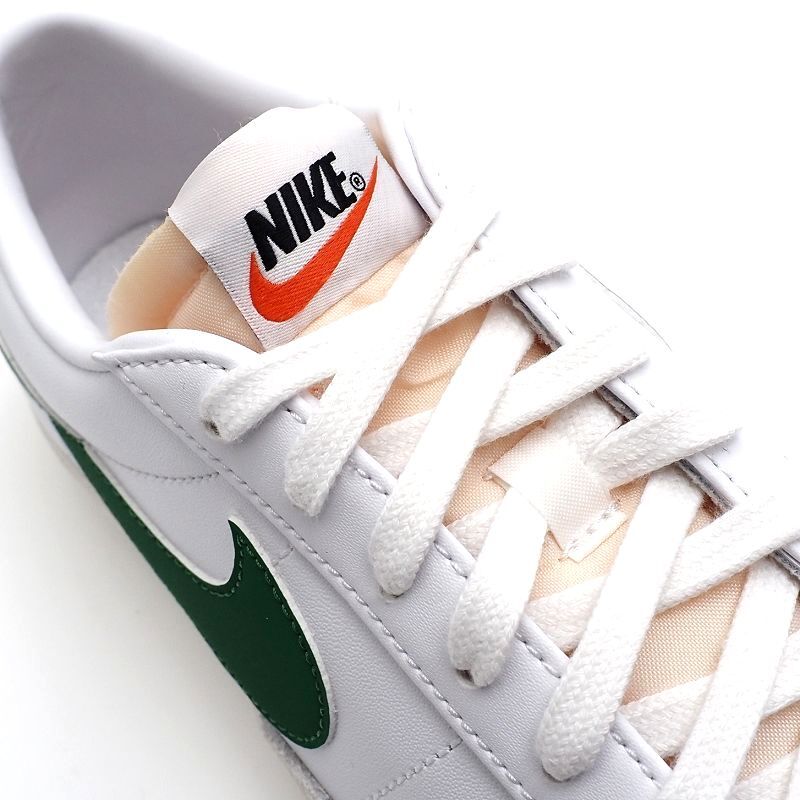 B05173 新品 NIKE BLAZER/LOW '77 VNTG レザースニーカー 【サイズ：US8.5(26.5cm)】 ホワイト/グリーン DA6364-115 ブレザー ナイキ_画像4