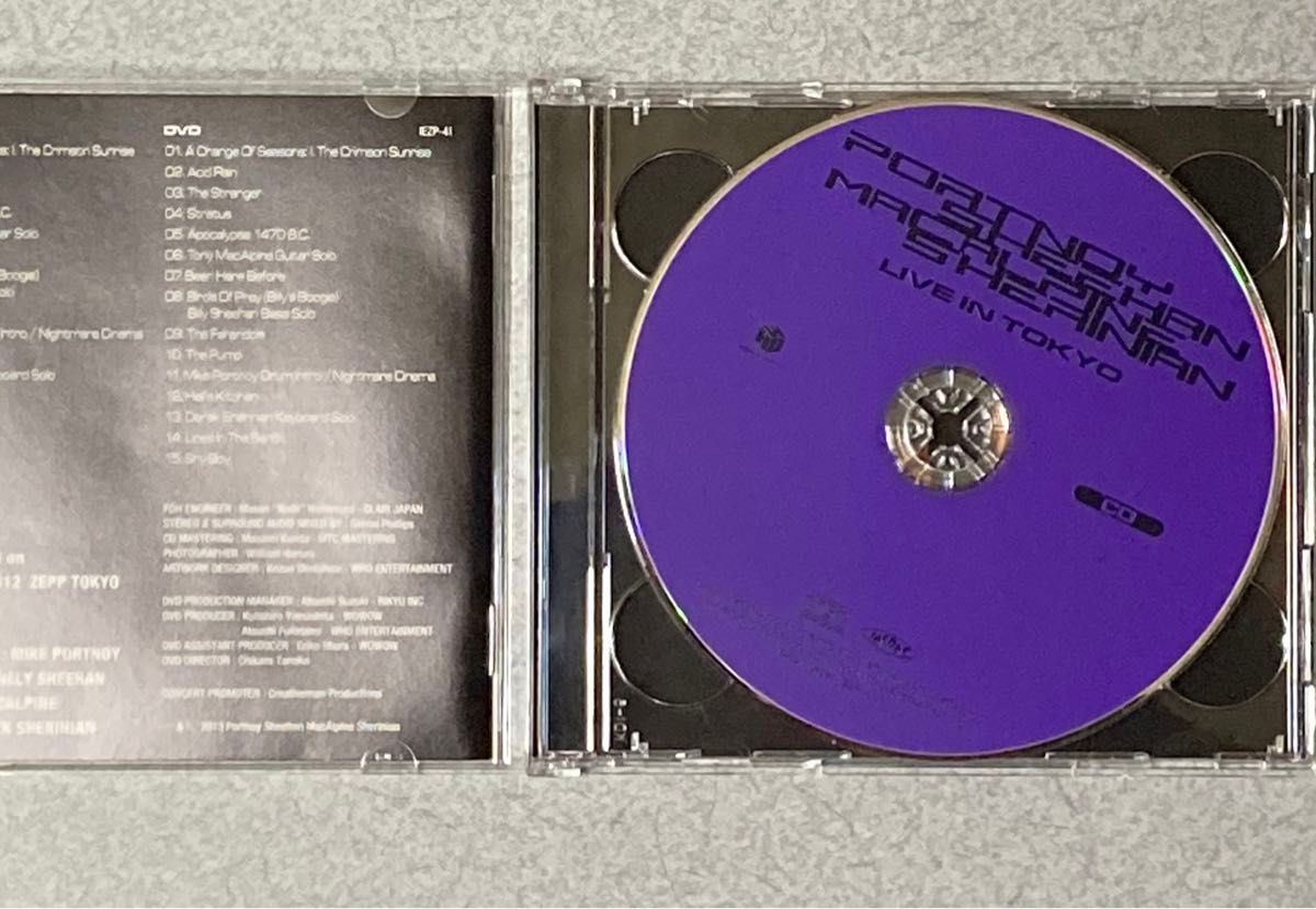 日本版 Portnoy Sheehan Macalpine Sherinian CD DVD - Live in Tokyo -