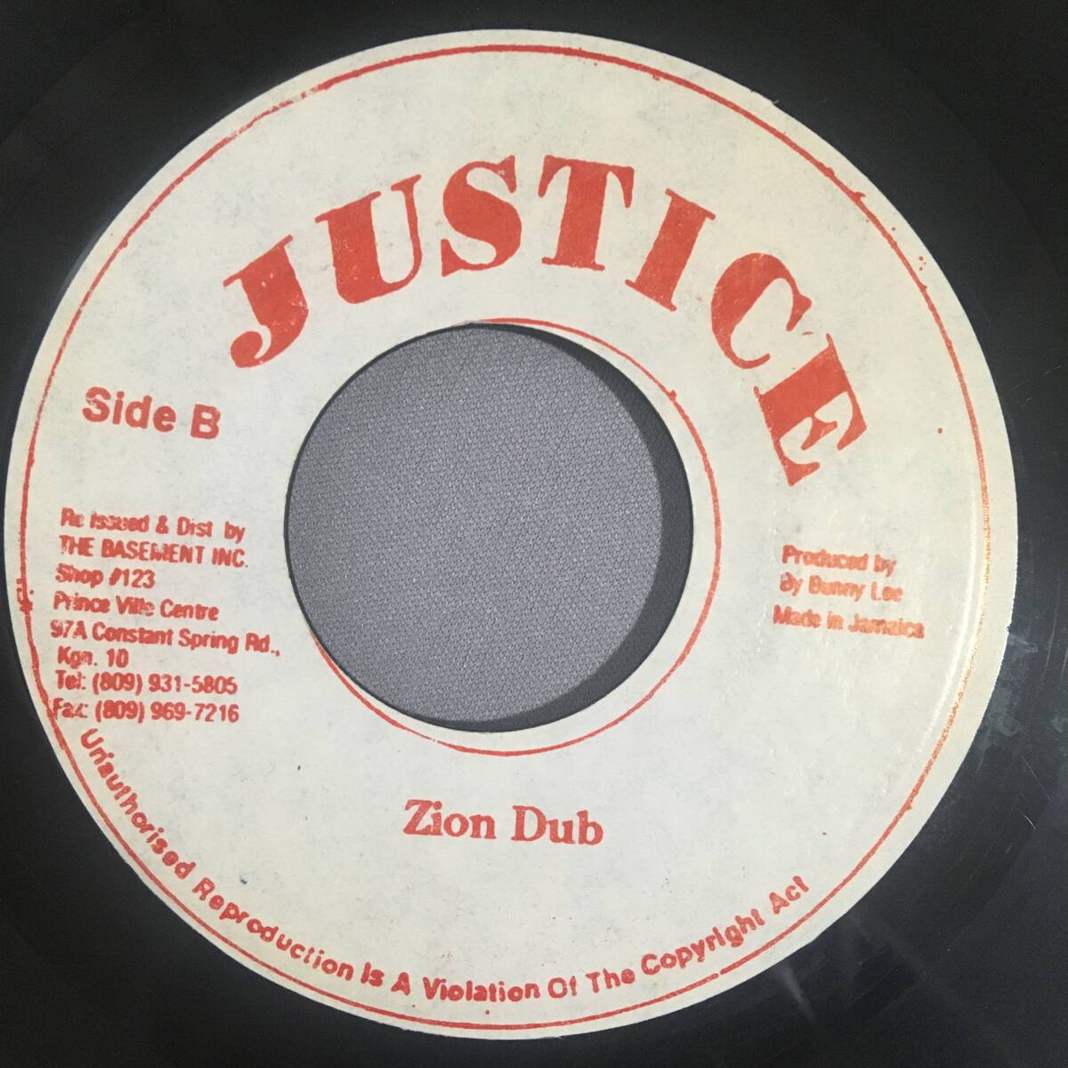 Horace Andy / Zion Gate [Justice - JPR 7014]の画像2