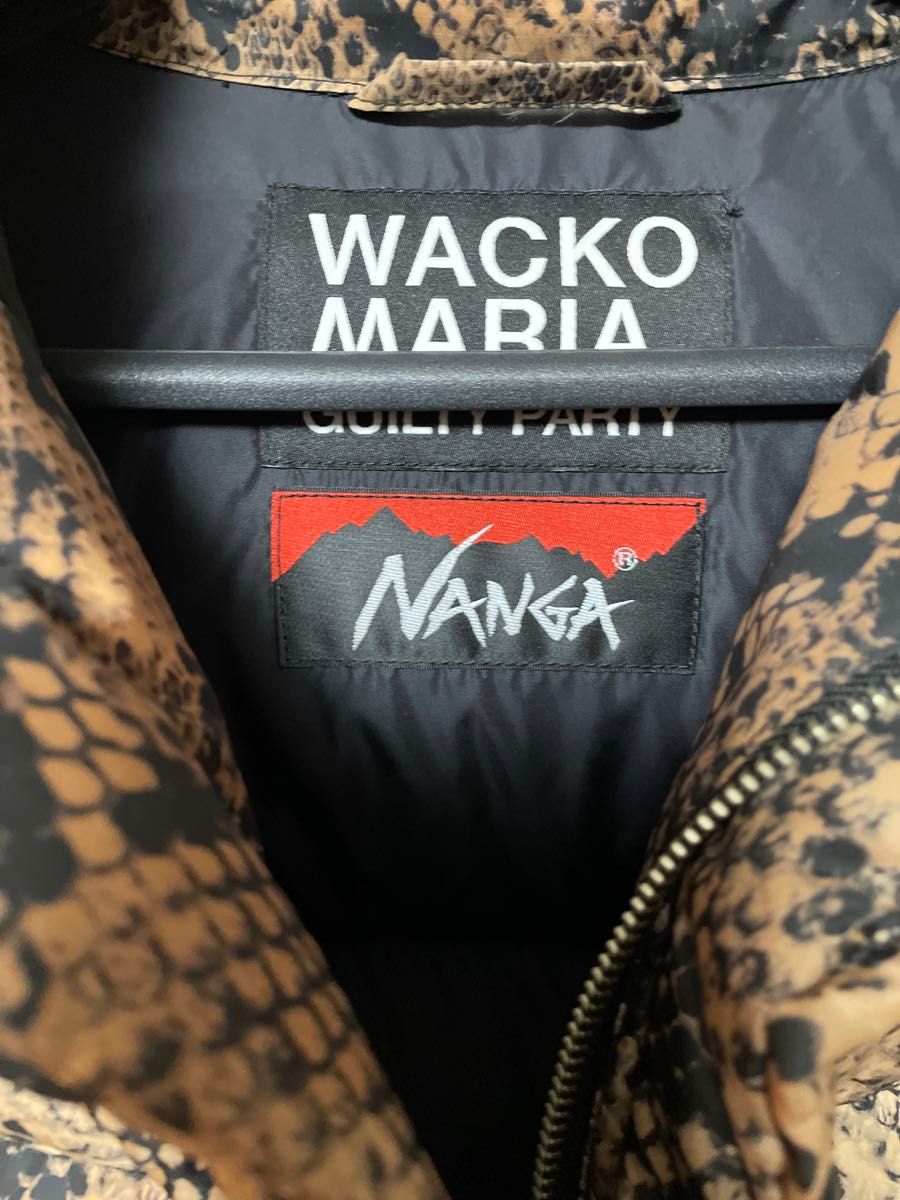 wackomaria NANGA ダウンジャケット パイソン 21FW ワコマリア wackomaria NANGA ダウンジャケット パイソン 21FW ワコマリア