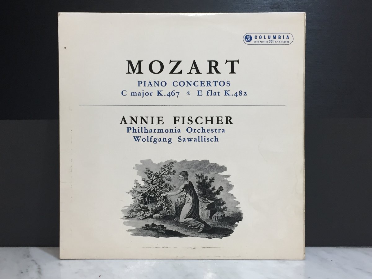 ★LP★ RARE 片面TEST PRESSING SAX規格での発売なし 2LP A.フィッシャー モーツァルト ピアノ協奏曲 A.Fischer Mozart Piano Concertos_画像3