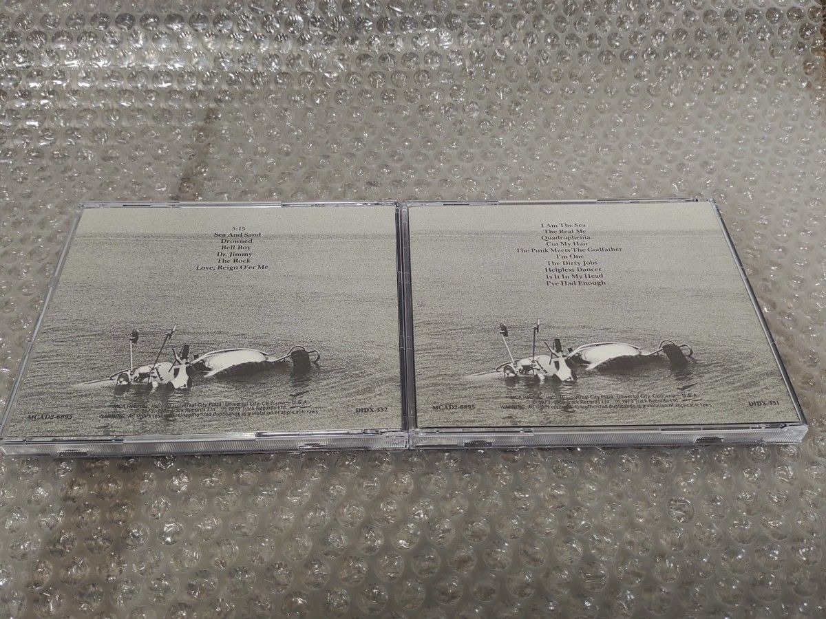 THE WHO / QUADROPHENIA 2枚組 輸入盤CD