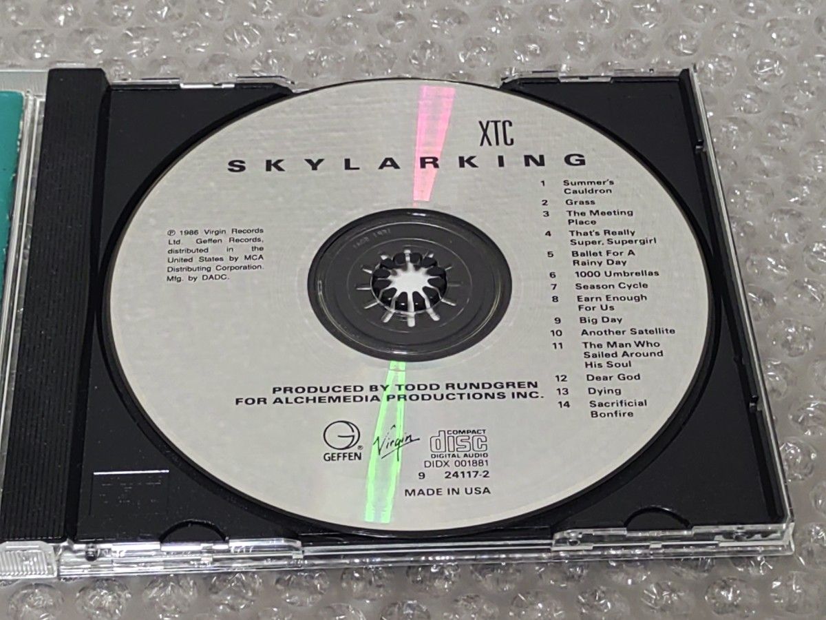 XTC / SKYLARKING 輸入盤CD