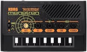 KORG 手のひらサイズ アナログ シンセサイザー monotron DELAY モノトロン ディレイ シンプルなレイアウトで入門の画像1