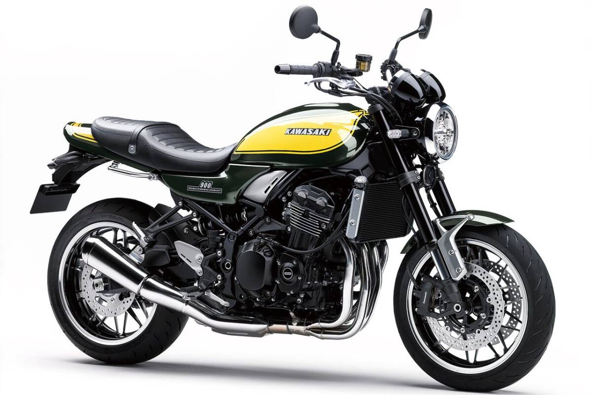  Kawasaki Z900RS ビキニカウル 2024 YELLOWBALL EDITION キャンディグリーン ZR900C イエローボールエディションの画像2