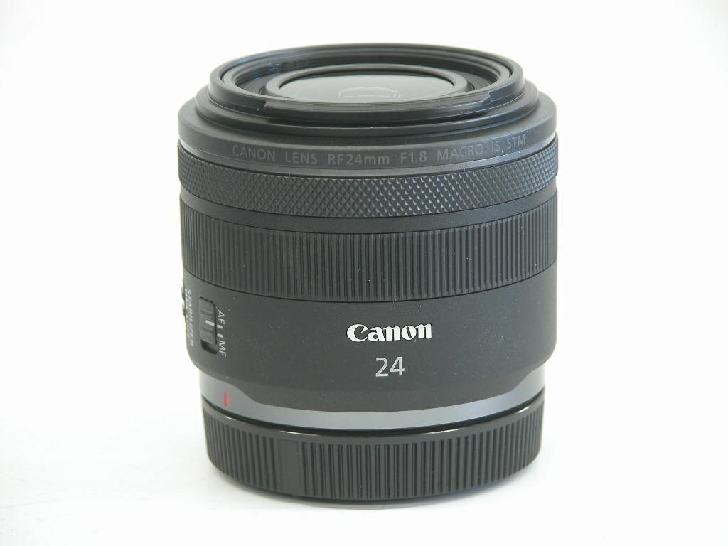 【送料無料】美品 RF24mm F1.8 MACRO IS STM ＋ 純正レンズフード、UVフィルター付き マクロ Canon_画像2