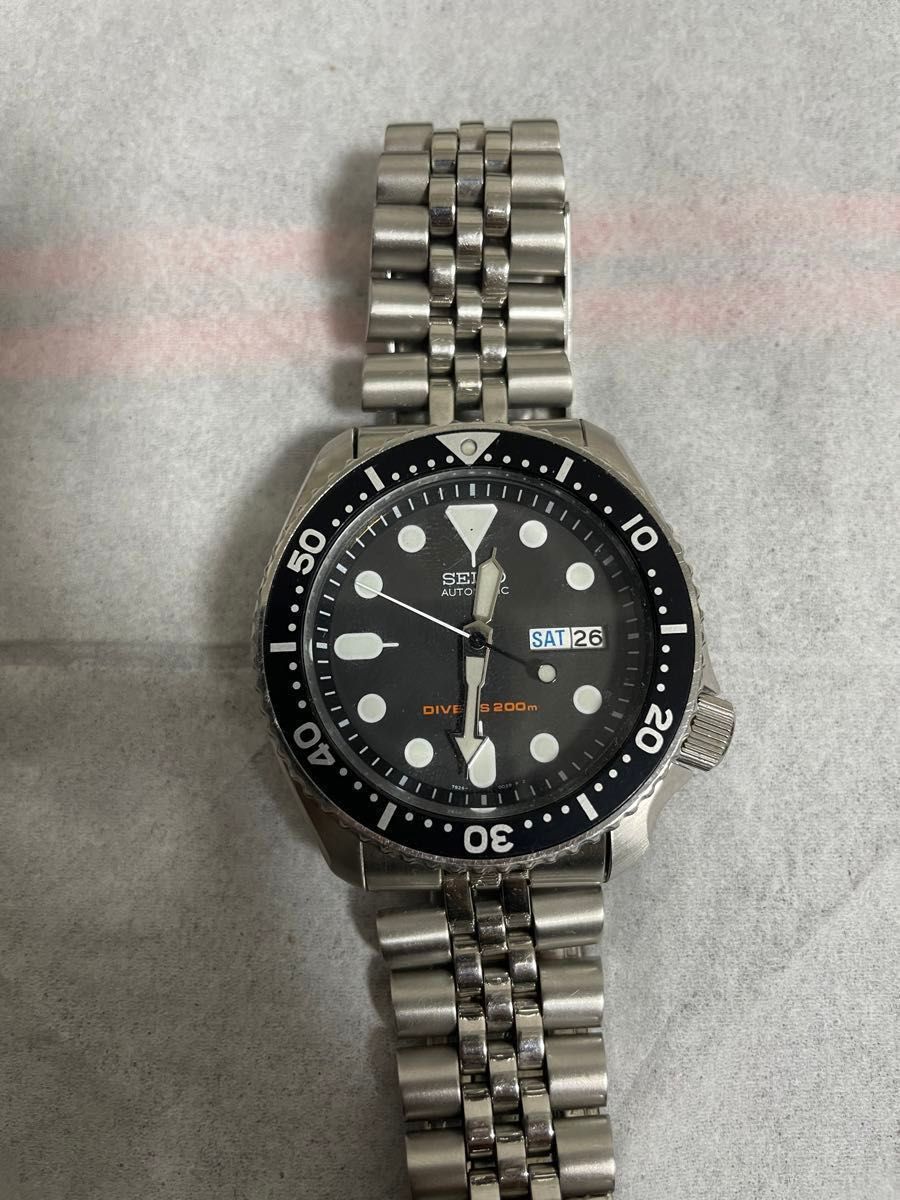 seiko ダイバー ブラックボーイ skx007 7S26-0020 