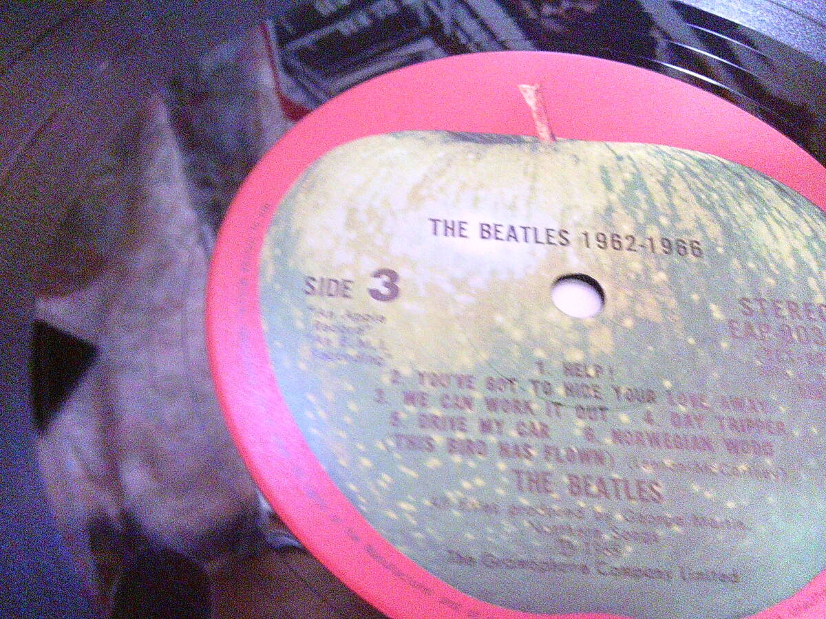 ◆B-181　The Beatles(ビートルズ)「1962-1966」LP　　EAP-9032B_画像6