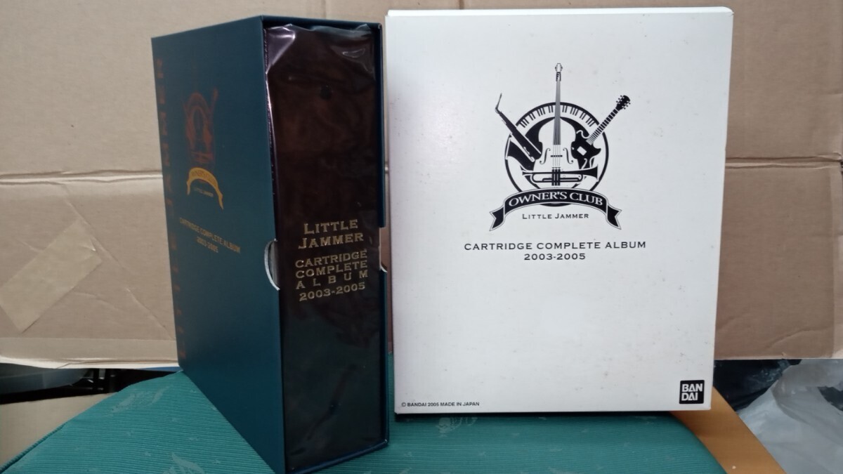 リトルジャマー　カートリッジバインダー 曲解説書付　バインダーケース　cartridge complete album 2003-2005　LITTLE JAMMER　美品_画像1