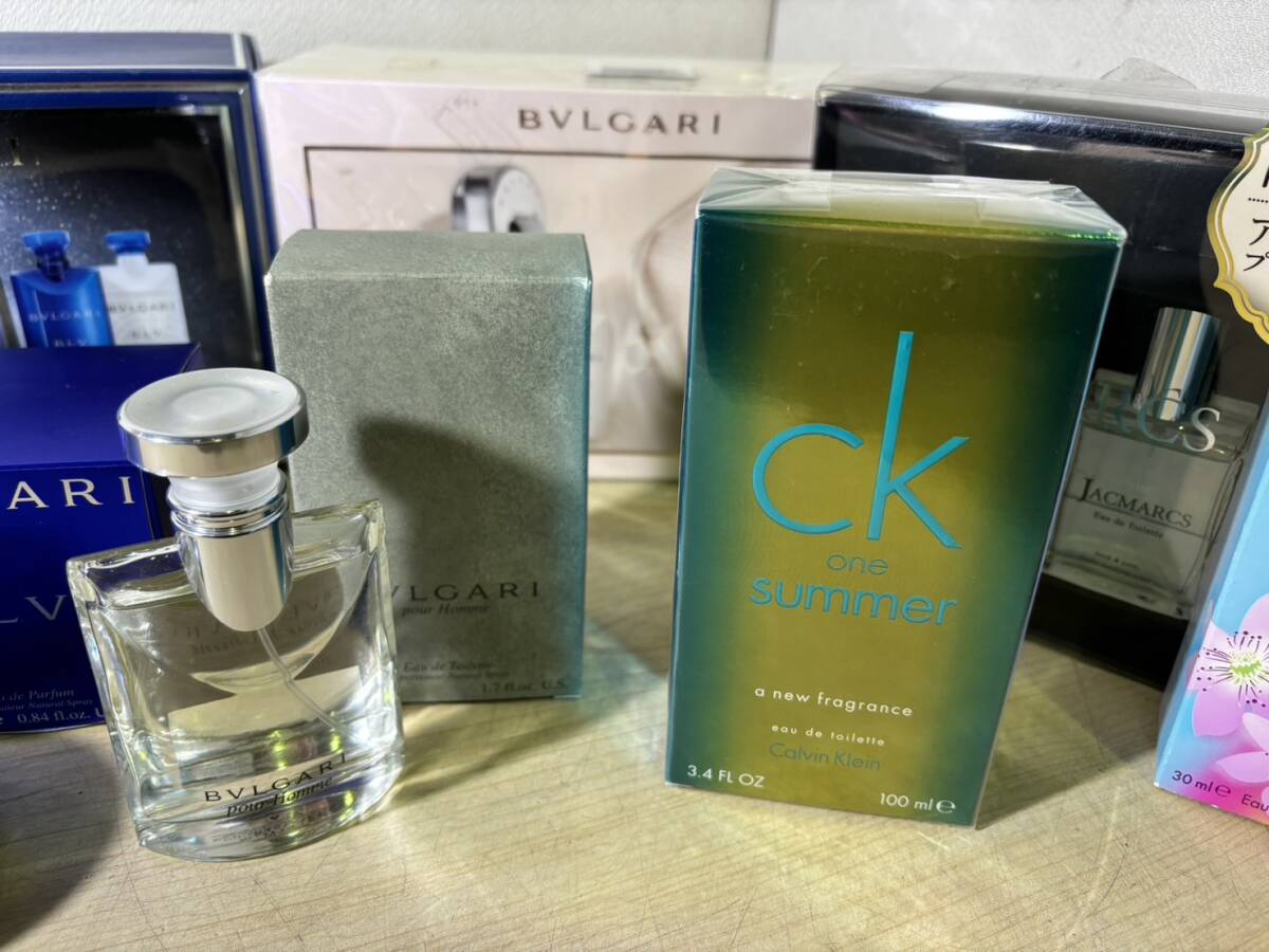 [ set sale ] perfume BVLGARY JACMARCS ck one Ferragamo ** 2413a0004