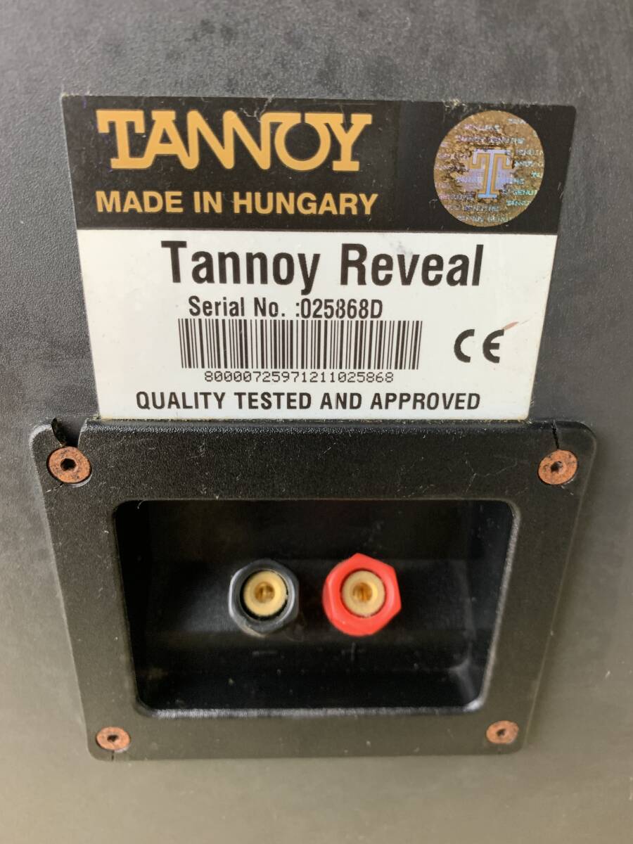 【動作OK】TANNOY REVEAL　タンノイ　スピーカー　2413s0007_画像8