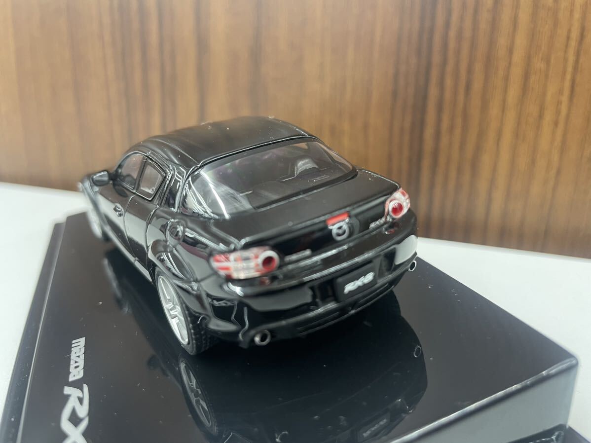 エポック社 1/43 MAZDA マツダ　RX-8　エムテック　MTECH ブラック　ミニカー