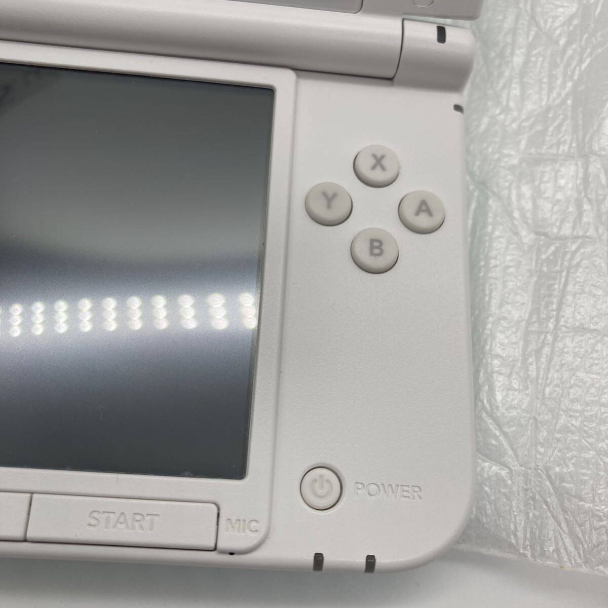 美品 Nintendo 任天堂 ニンテンドー 3DS LL 本体 ミント×ホワイト ミントホワイト 欠品なし 付属品完備の画像5