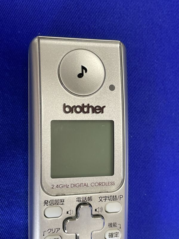 除菌済 brother ブラザー コードレス 電話機 子機 BCL-D80 (管理NO,02207)の画像2