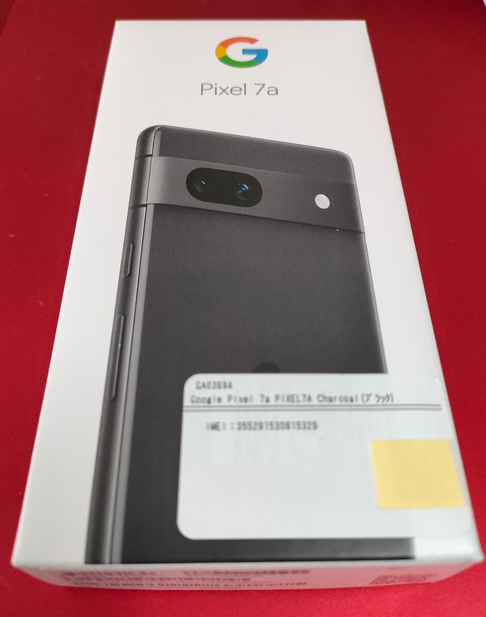 15640円 即決♪新品未使用 Pixel 7a Charcoal チャコール 黒 15640円 即決♪新品未使用 Pixel 7a Charcoal チャコール 黒