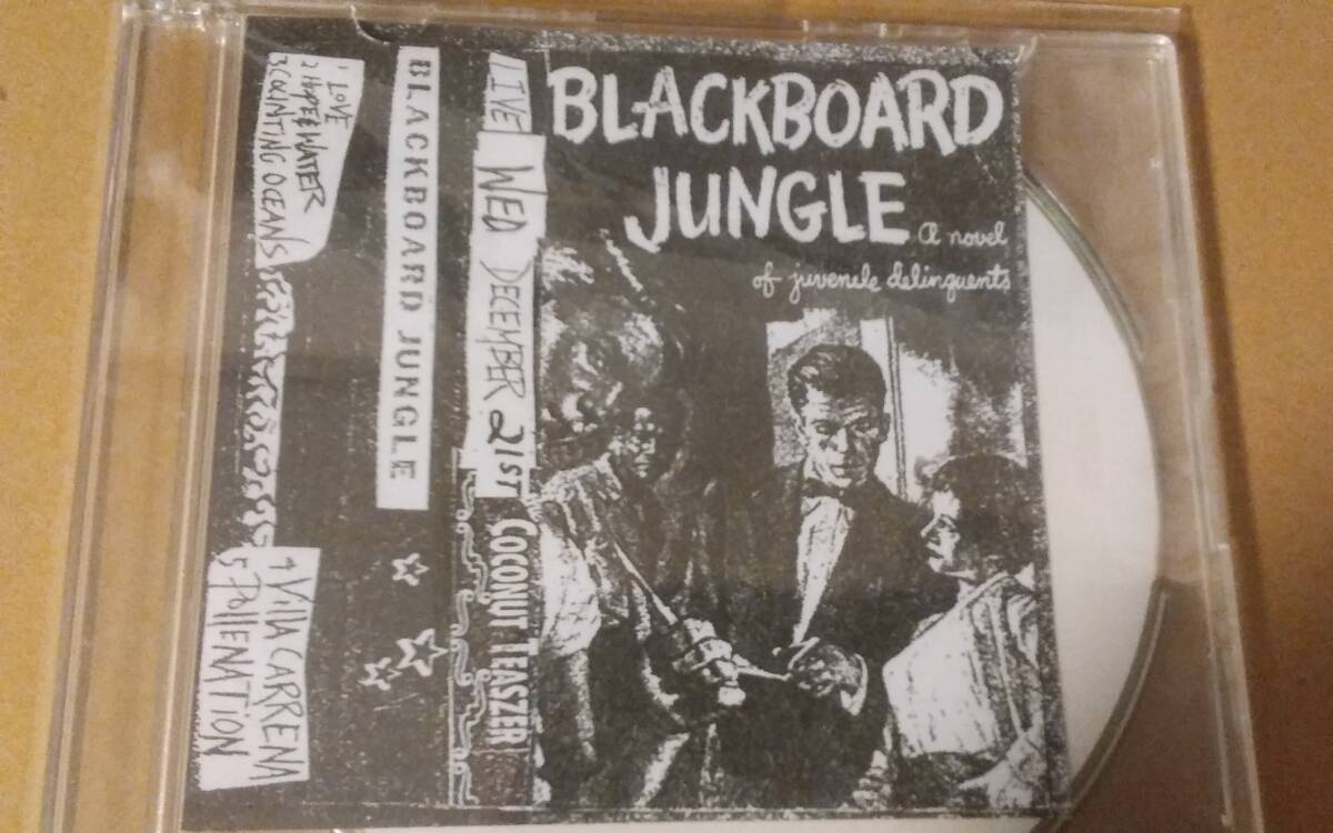 【USヘアメタル】BLACKBOARD JUNGLEのA Novel of Juvenile Delinquents。の画像1