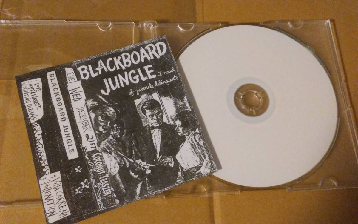 【USヘアメタル】BLACKBOARD JUNGLEのA Novel of Juvenile Delinquents。の画像2