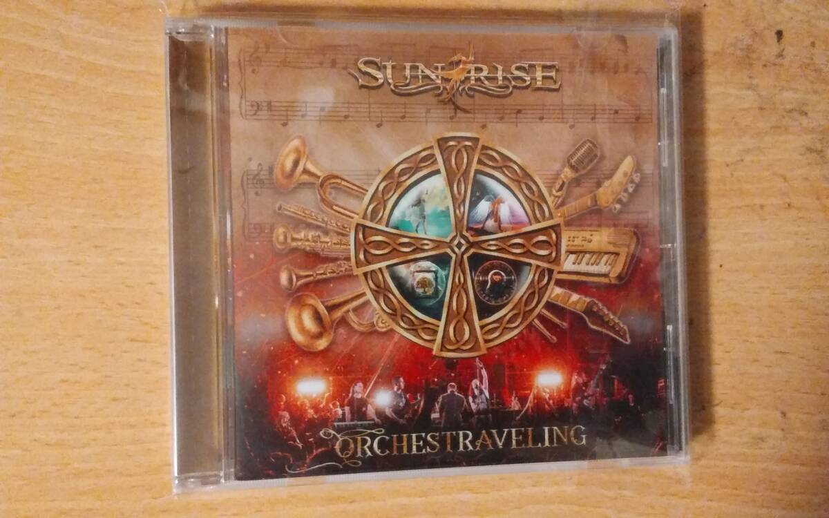 【メロパワ】SUNRISEの22年ライブ作Orchestraveling国内未発CD。_画像1