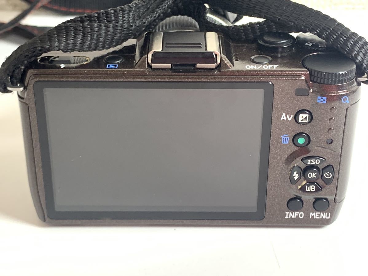 PENTAX ペンタックスQ10 デジタルカメラ ブラウン 本体 充電器 通電確認済み KD_画像9