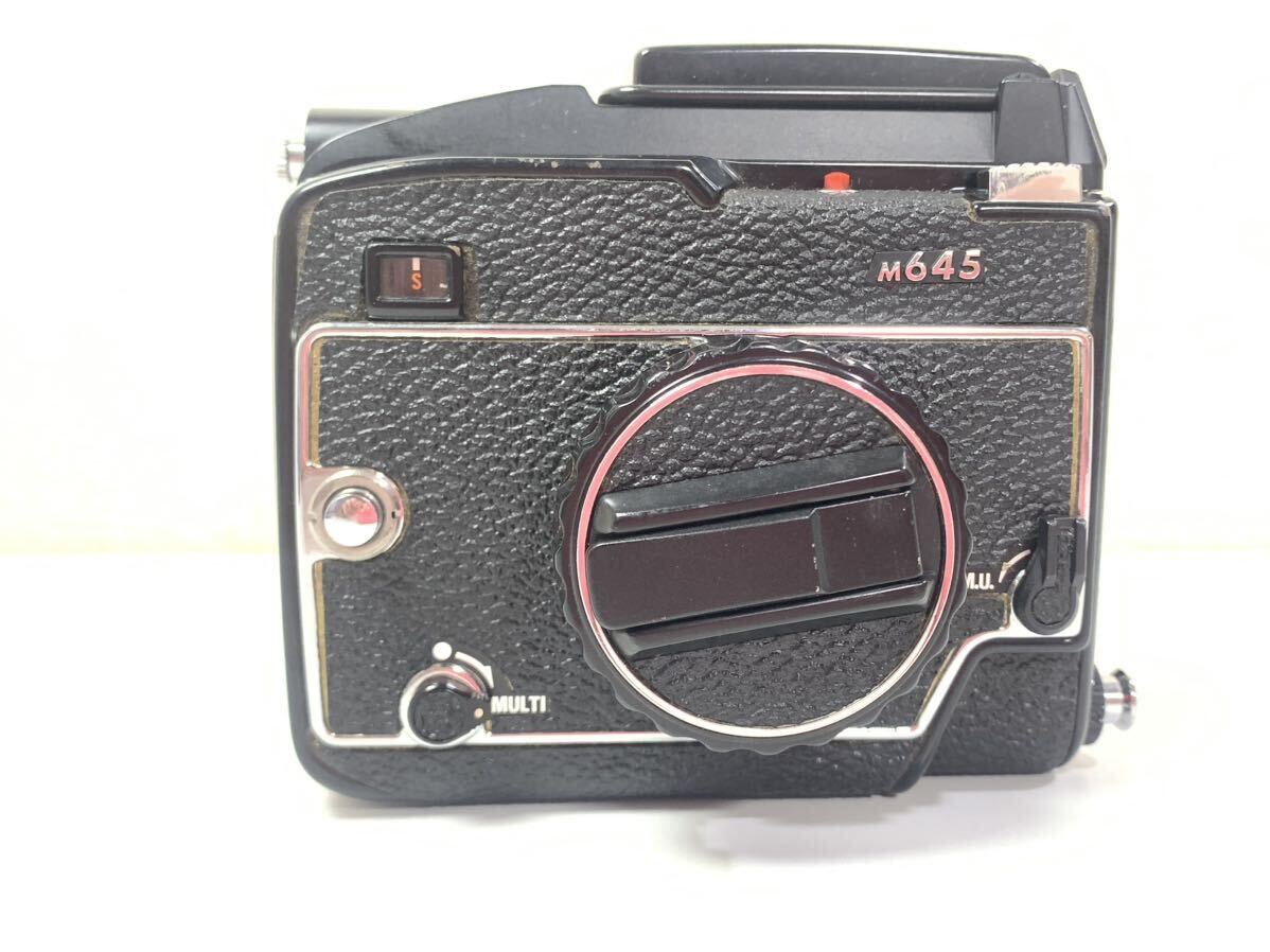 【現状品】Mamiya マミヤ 645 ボディ M645 中判カメラ フィルムカメラ SY_画像4