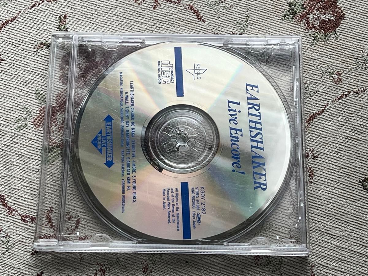 Earthshaker / Live Encore! CD Discのみ