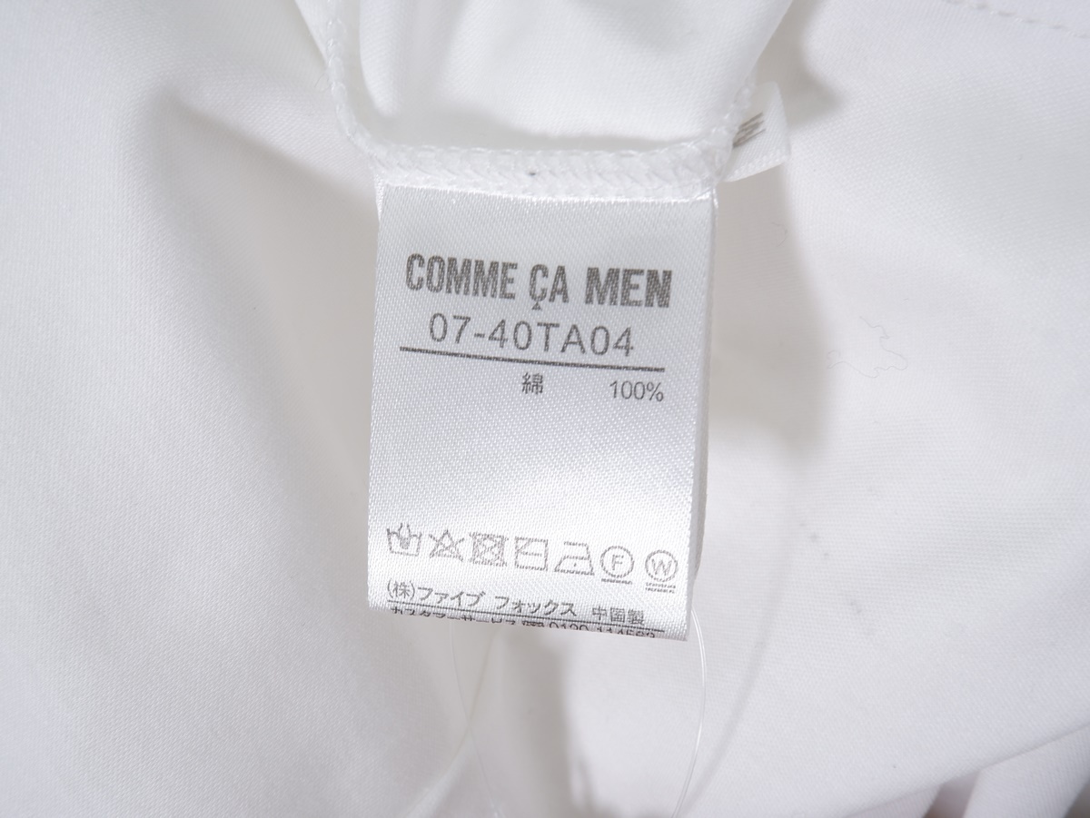 COMME CA MEN/コムサメン 2022AWドレスネック　ロングスリーブTシャツ カットソー [MTSA74289]_画像4