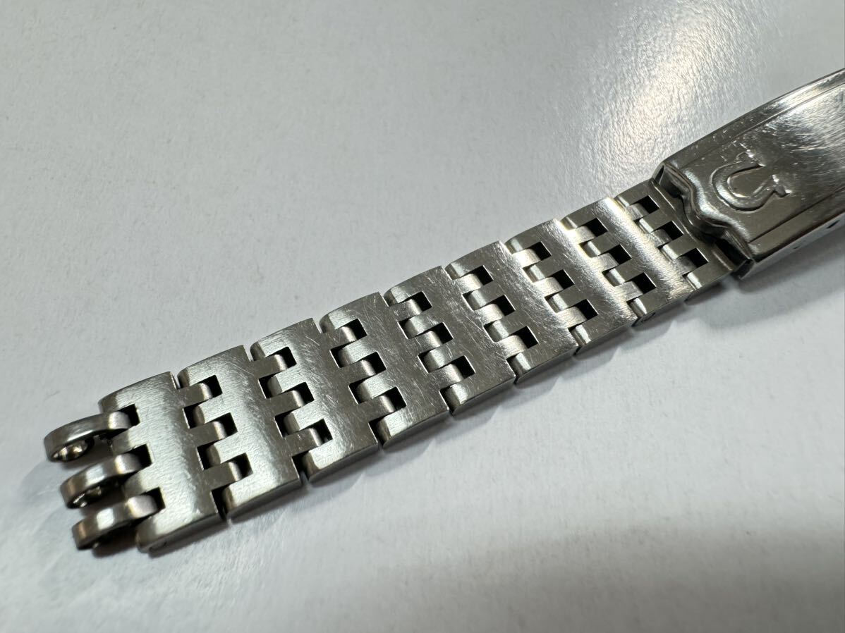 オメガ　5915 ベルト　OMEGA stainless steel bracelet 金属ベルト　エンドピースなし　レディース　バックル　176-2_画像2