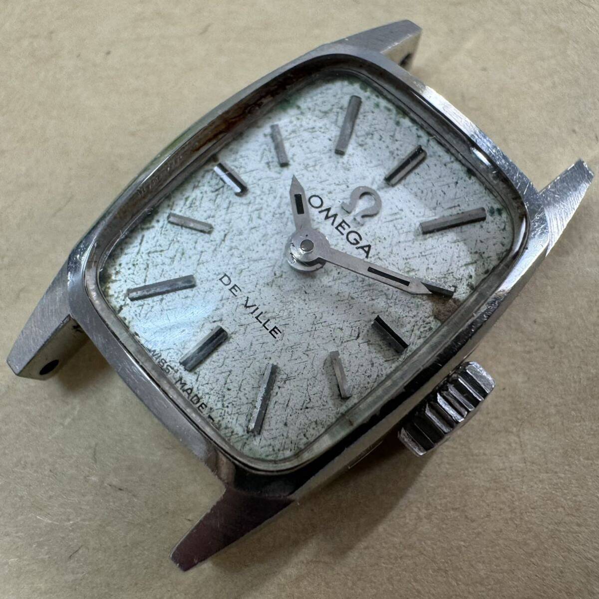 オメガ DE VILLE デビル ST 511 268 Cal.485 17石 手巻き レディース 腕時計 OMEGA vintage watch 511.268 163-5