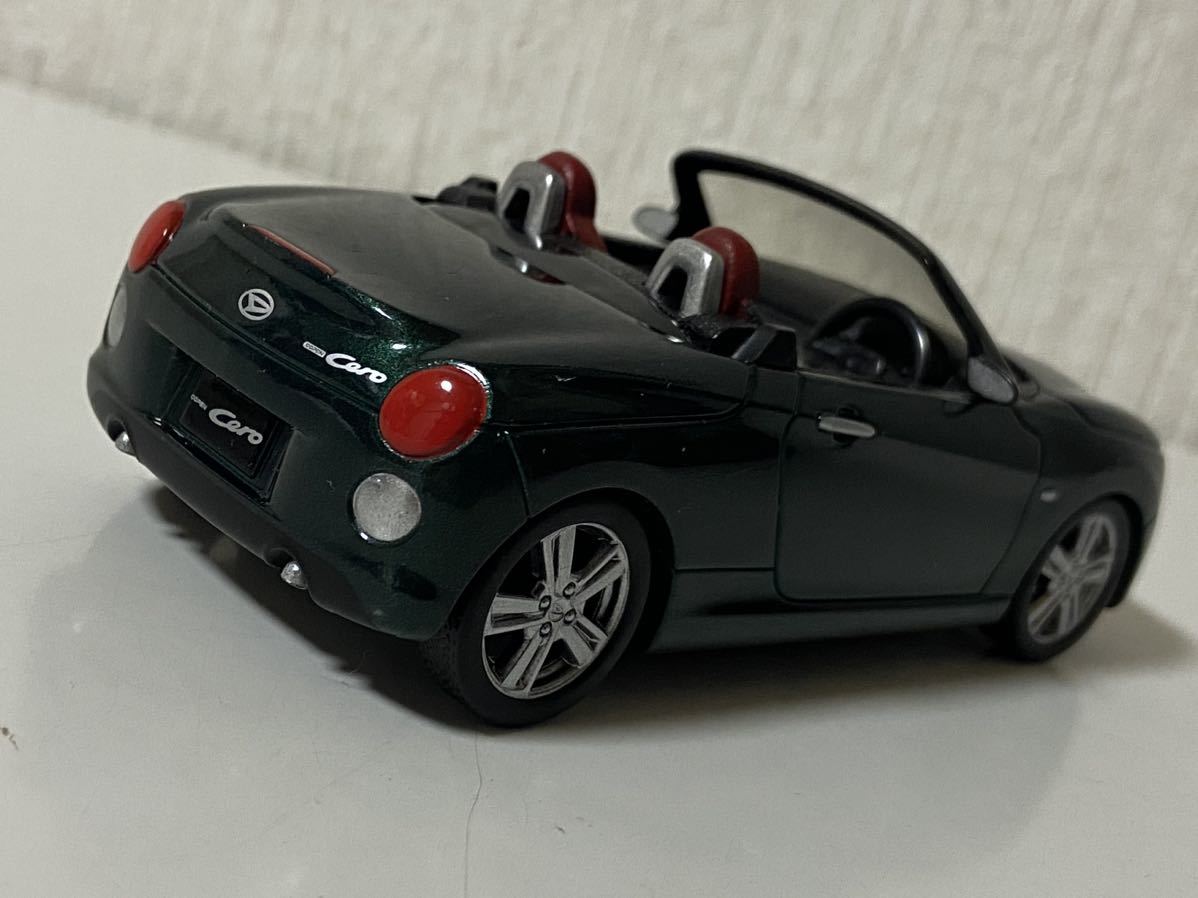 ダイハツ コペン セロ ブリティッシュグリーンマイカ プルバックカー カラーサンプル DAIHATSU COPEN CERO_画像3