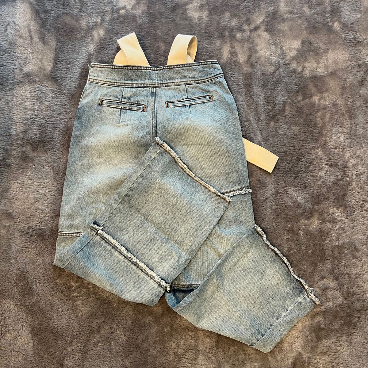 ALEXIASTAM デニムパンツ Mサイズ アリシアスタン サロペット ALEXIASTAM デニムパンツ Mサイズ アリシアスタン サロペット