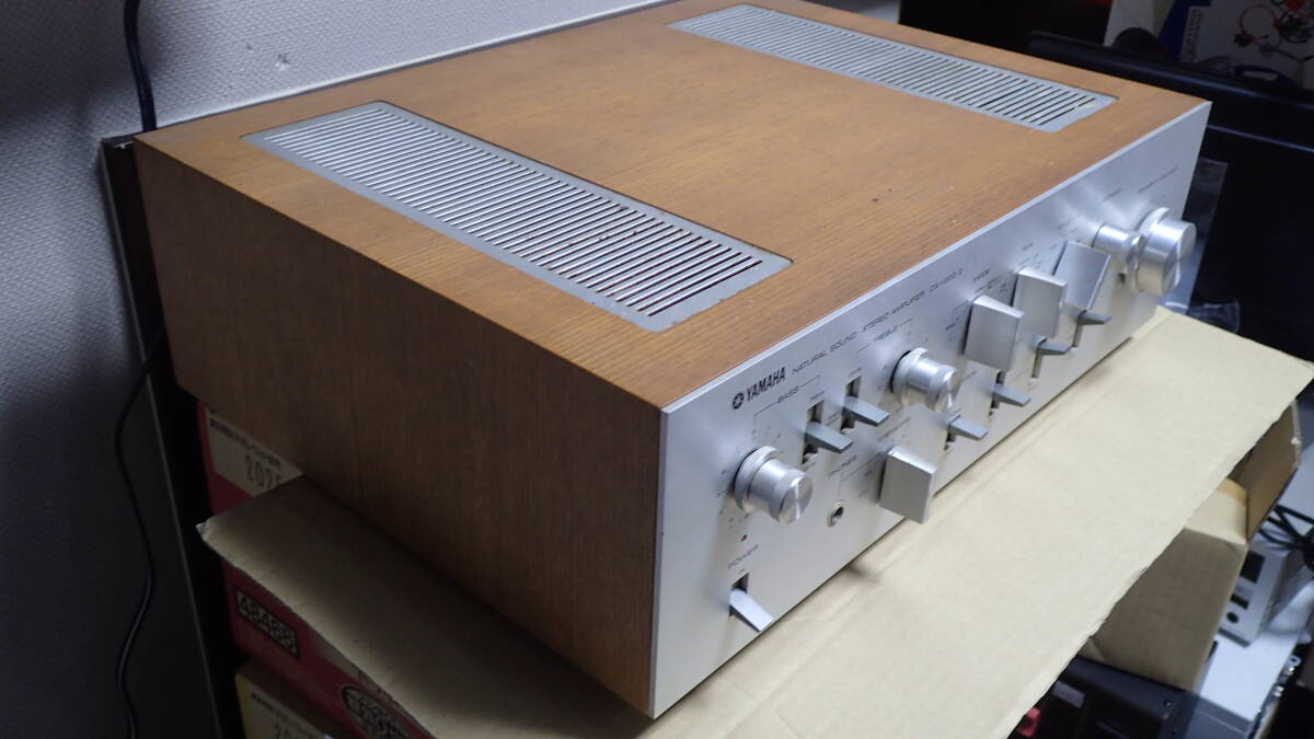 ジャンク YAMAHA ヤマハ プリメインアンプ CA-1000ii_画像2