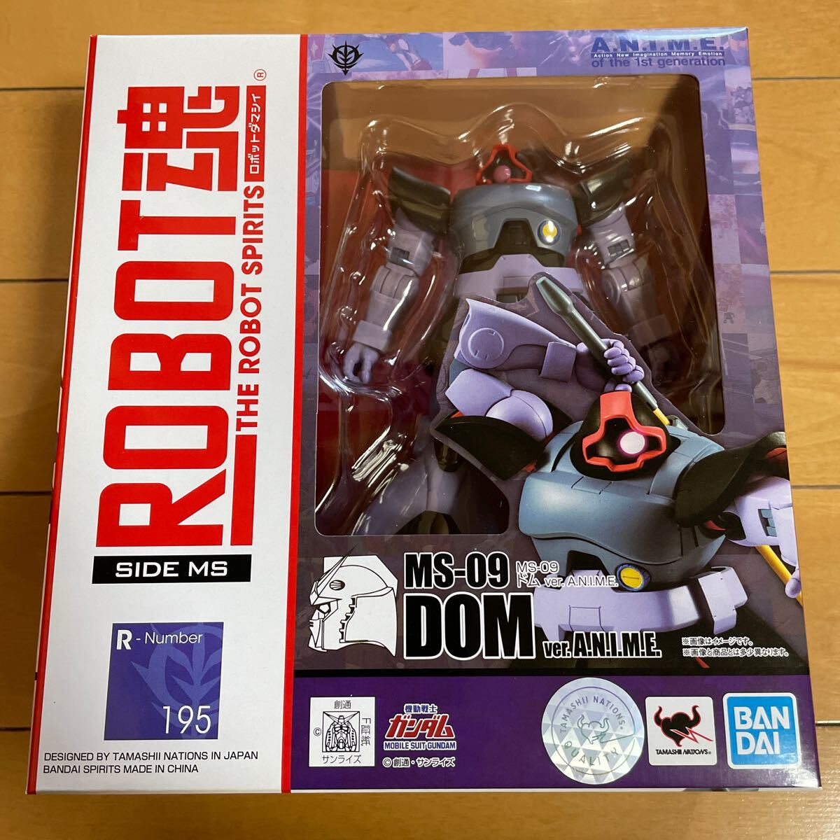 送料込★新品未開封品★ROBOT魂 機動戦士ガンダム [SIDE MS] MS-09 ドム ver. A.N.I.M.E.