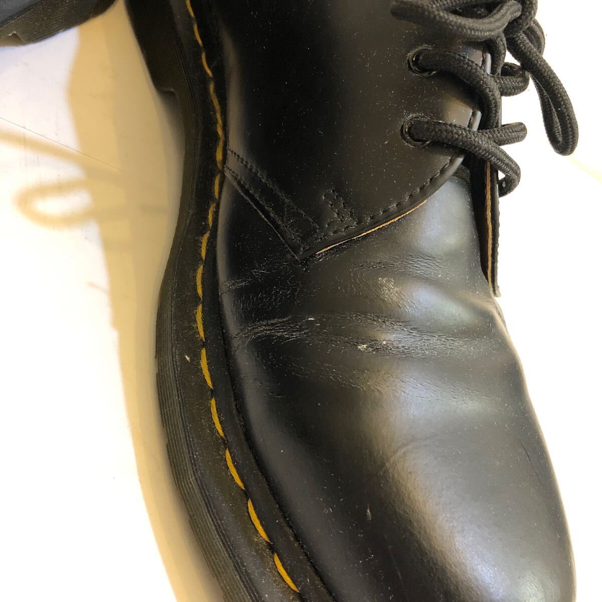 Dr.Martens ドクターマーチン 3ホールシューズ ブラック 革靴 UK9 EU43 1461 WY004 XJS08 U メンズシューズ_画像7