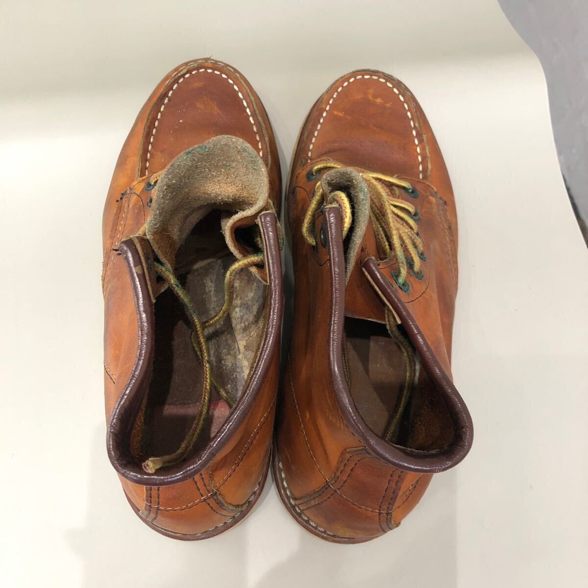 REDWING レッドウィング アイリッシュセッター ブラウン ブーツ レザー 7ハーフE 58359 メンズシューズ_画像4