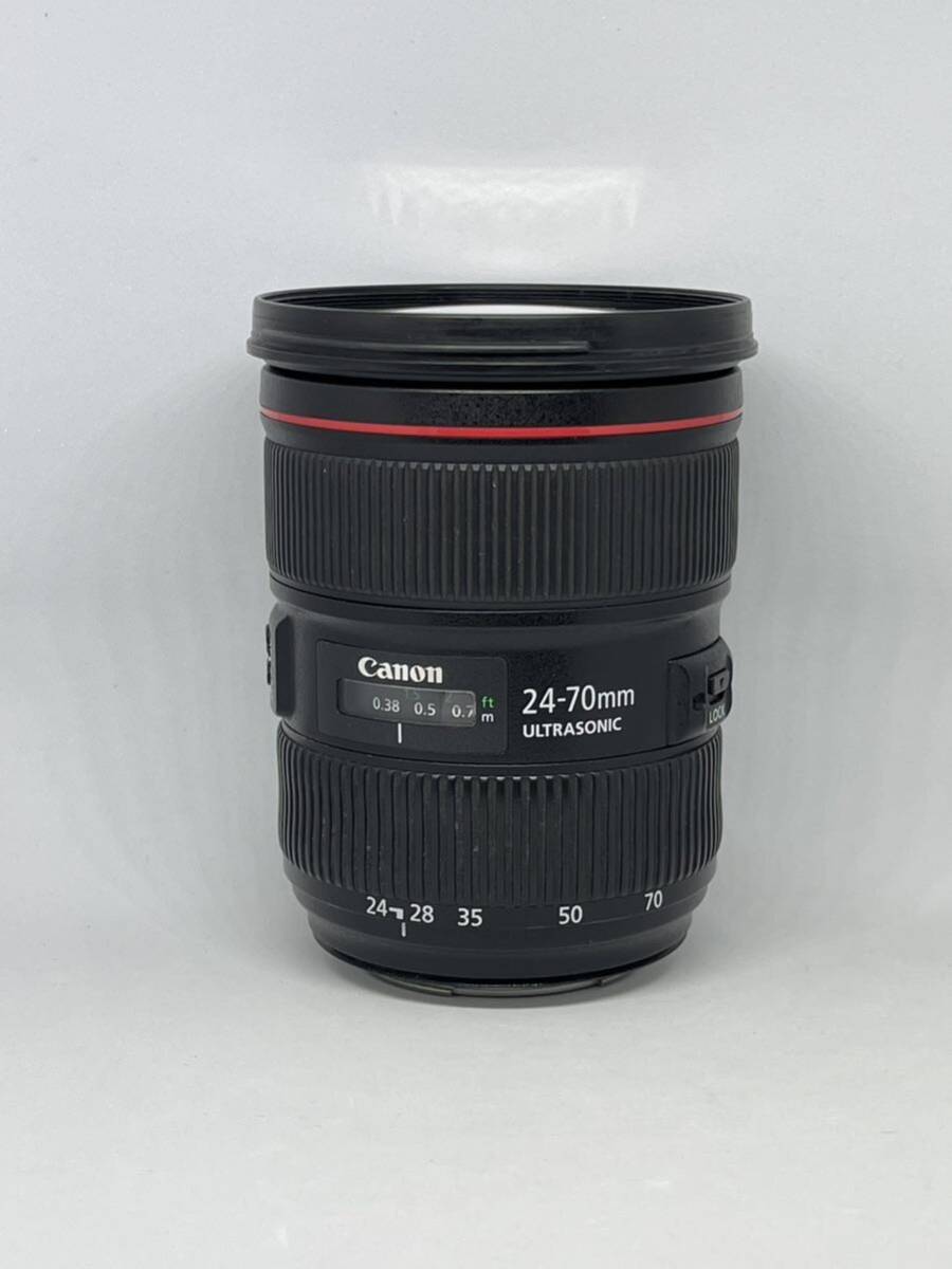 超美品★Canon キャノン EF24-70mm F2.8L II USM フルサイズ対応 標準ズームレンズ★元箱付き