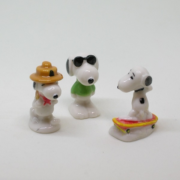 スヌーピー（Snoopy）のフェーヴ（フェーブ）／全10個／2011年／Vahiné社／ポースレン製／©UFS_画像7