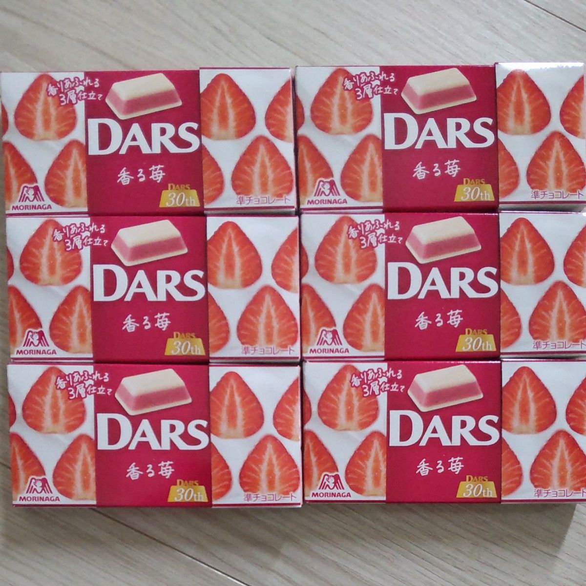 DARS ダース 香る苺 ６箱